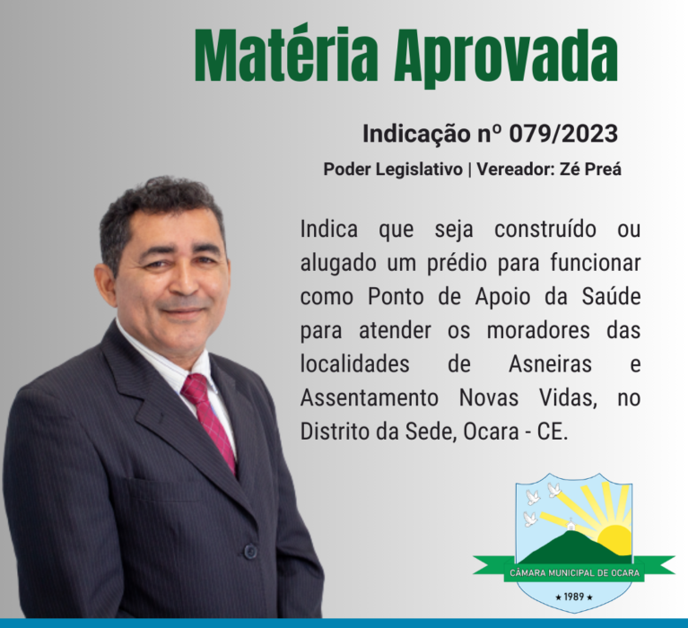 Indicação nº 079/2023