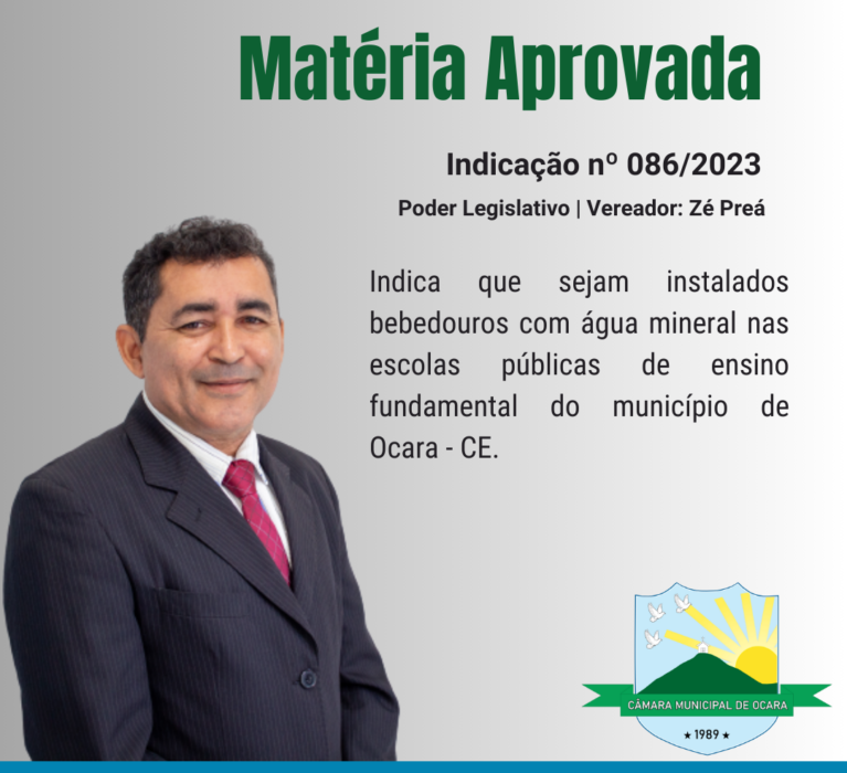 Indicação nº 086/2023