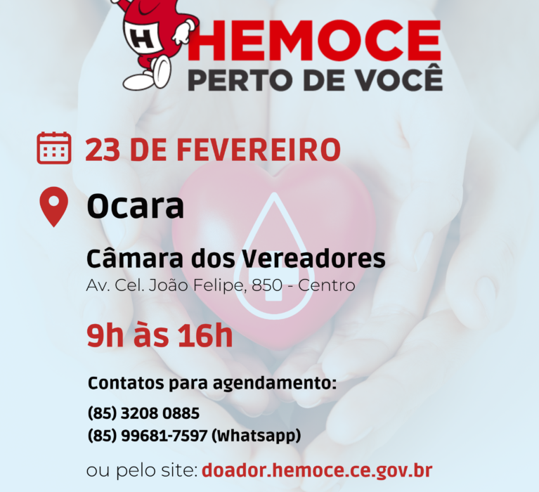 Doe sangue, salve vidas!