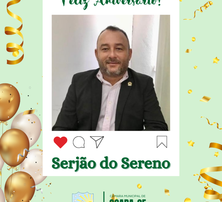 Feliz aniversário!