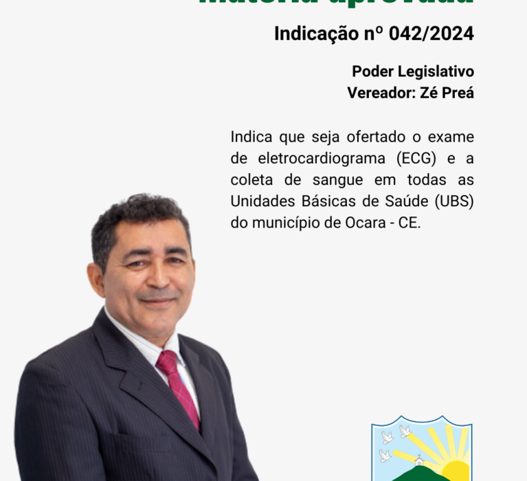 Indicação nº 042/2024