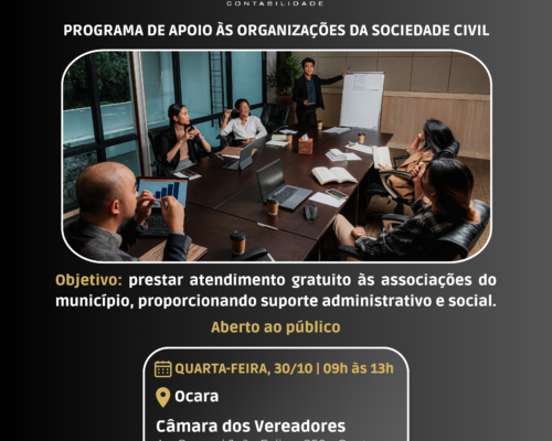 Apoio às Organizações