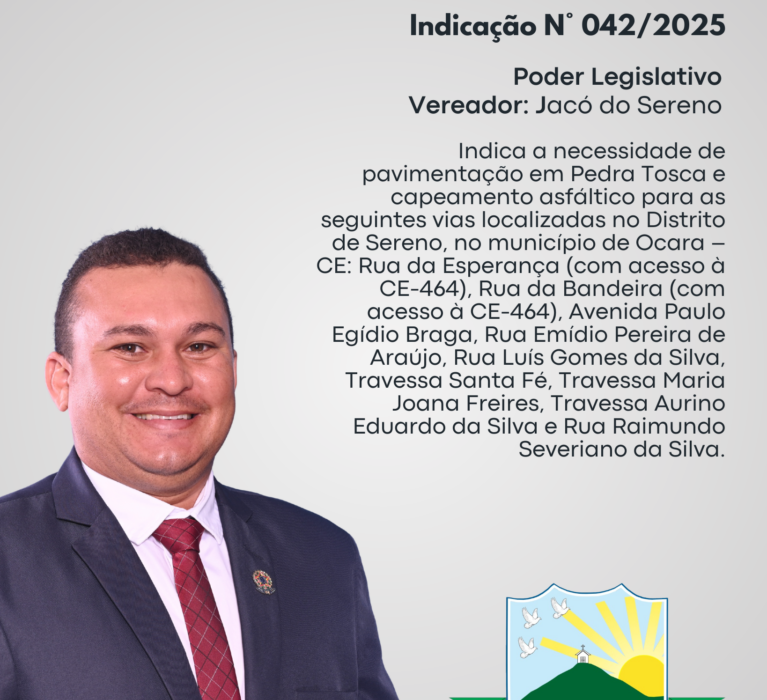 Indicação 042/2025