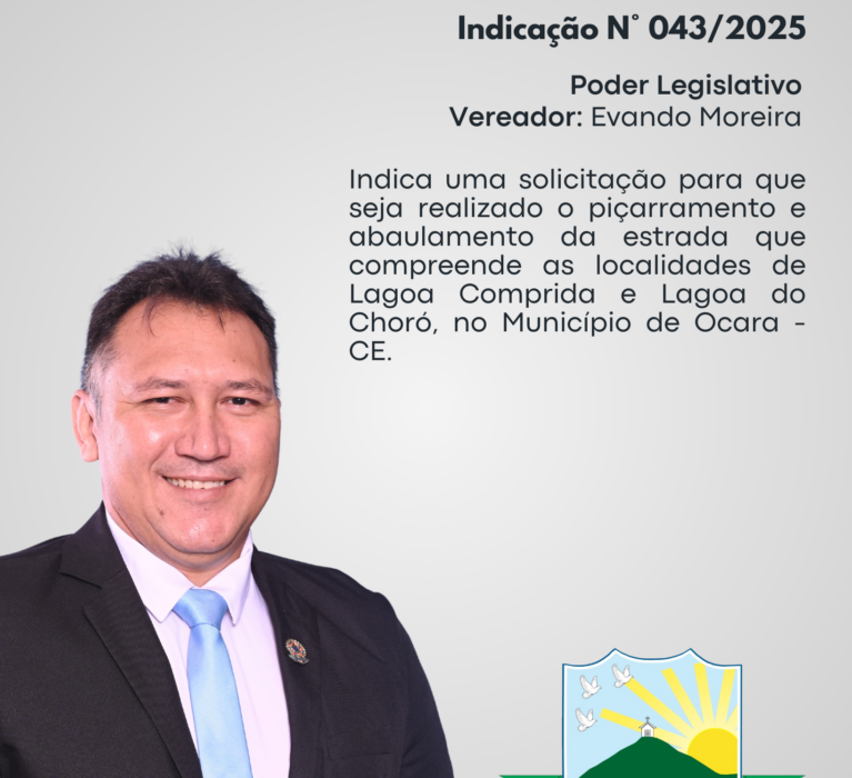 Indicação 043/2025