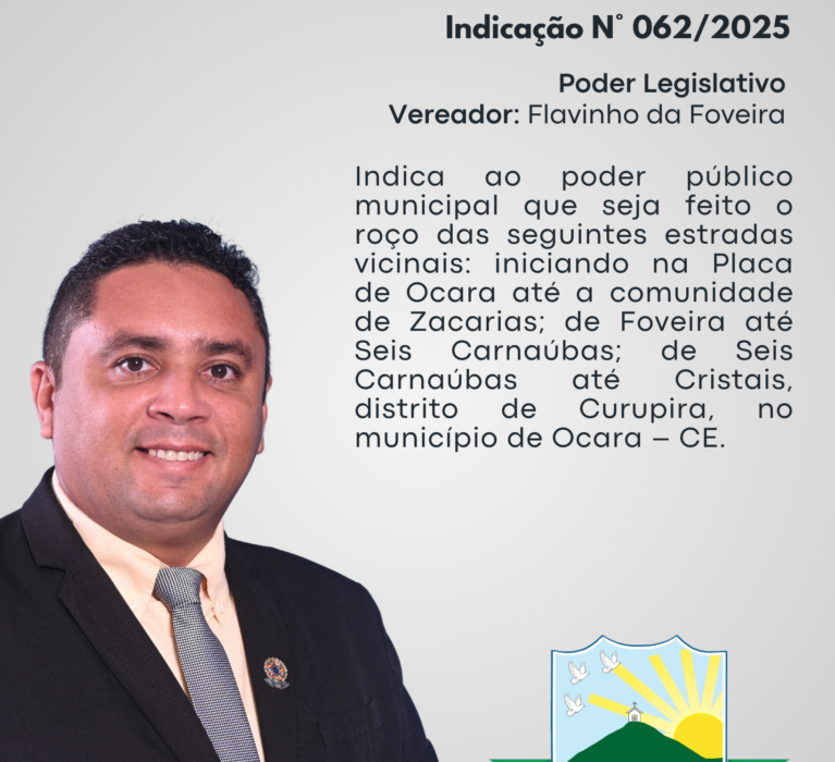 Indicação Nº 062/2025