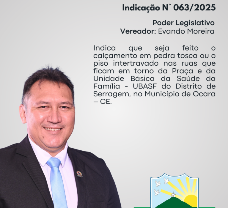 Indicação Nº 063/2025