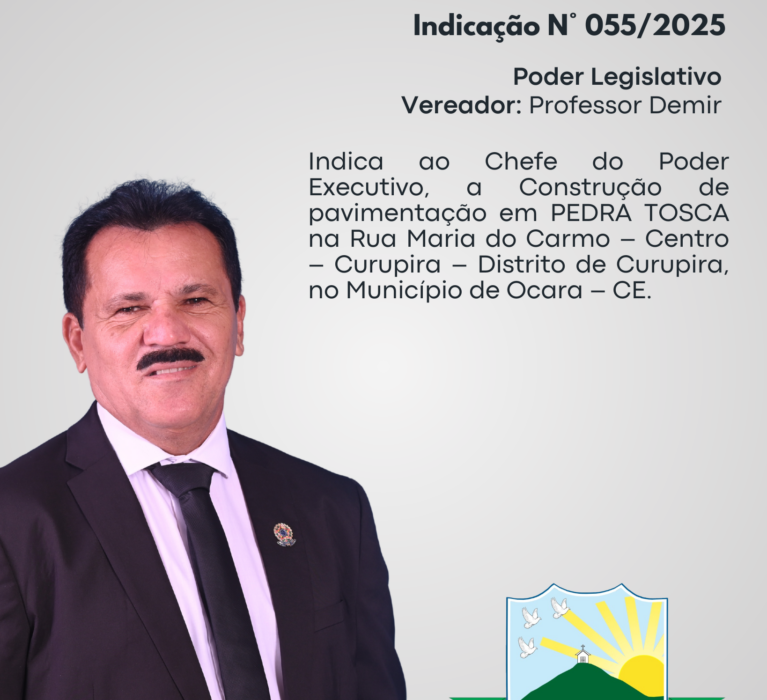 Indicação Nº 055/2025