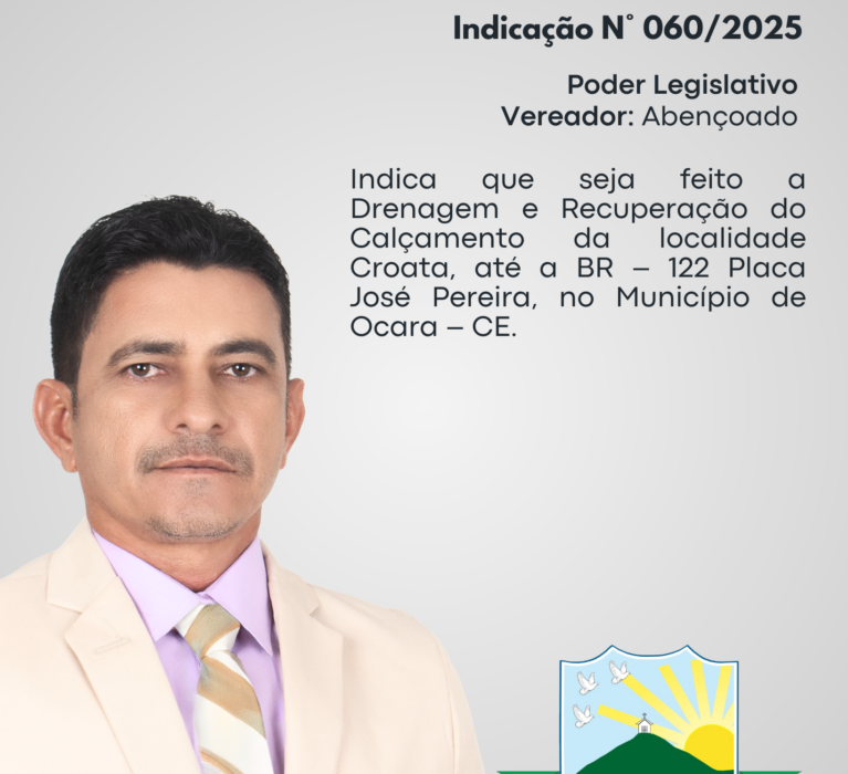 Indicação Nº 060/2025