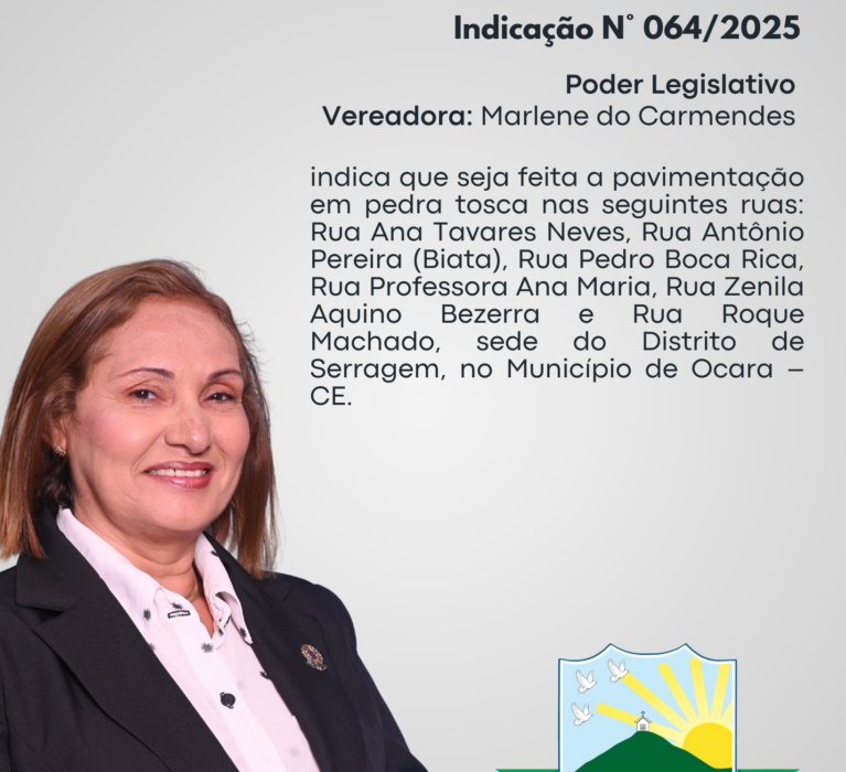 Indicação Nº 064/2025