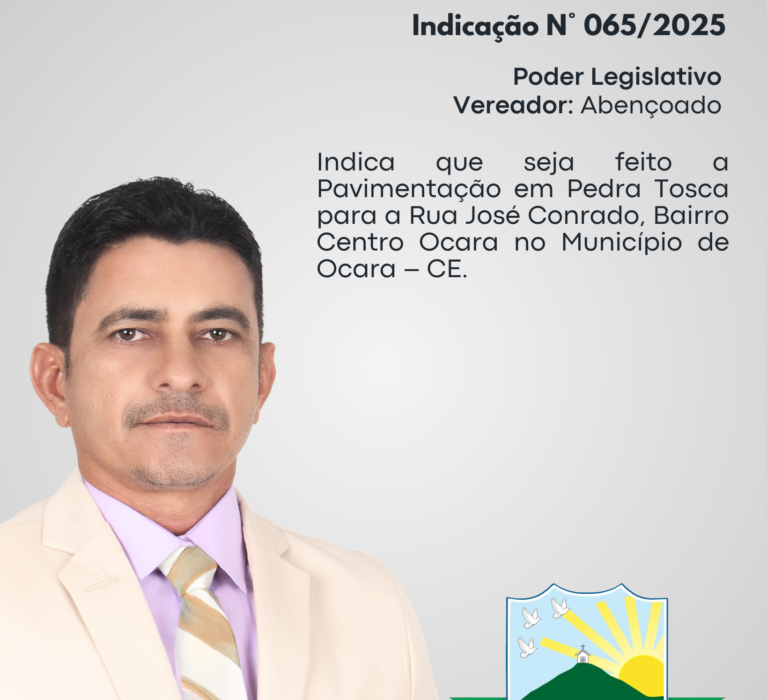 Indicação Nº 065/2025