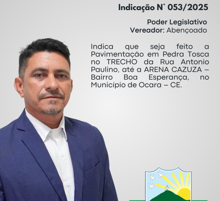 Indicação Nº 053/2025