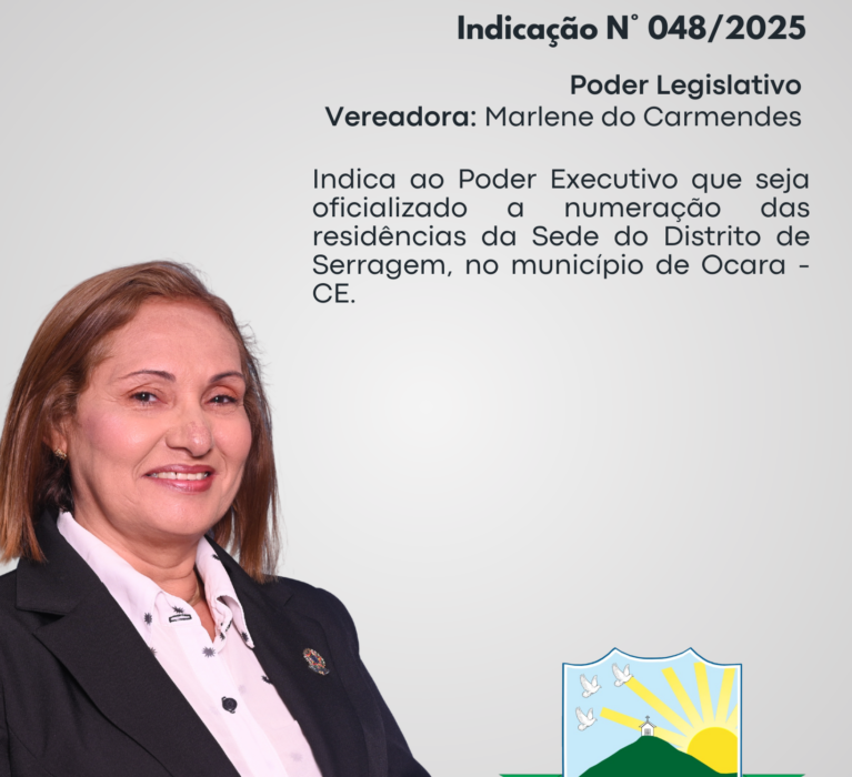 Indicação 048/2025
