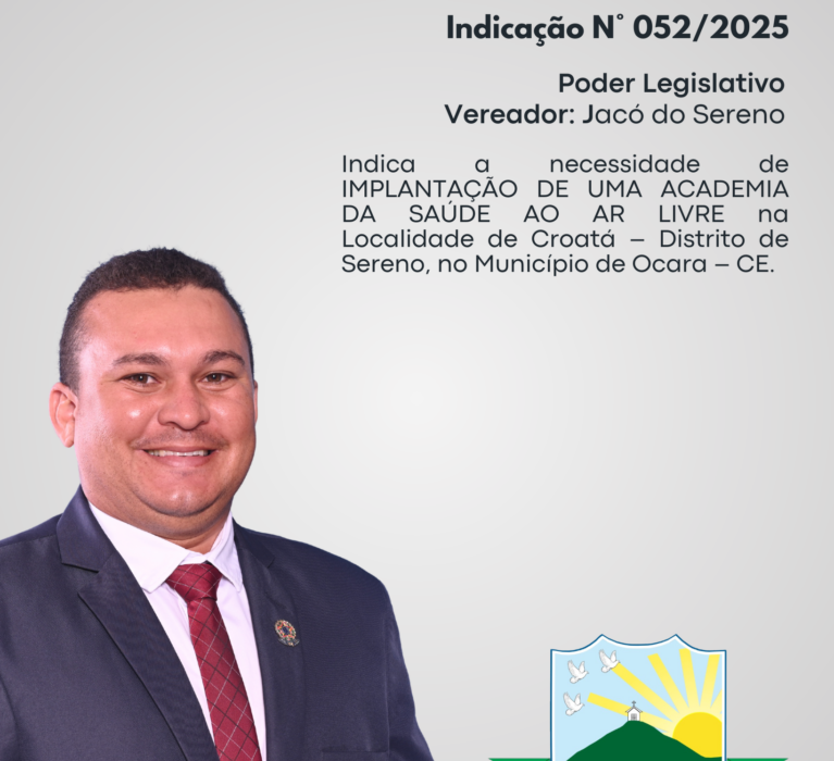 Indicação Nº 052/2025