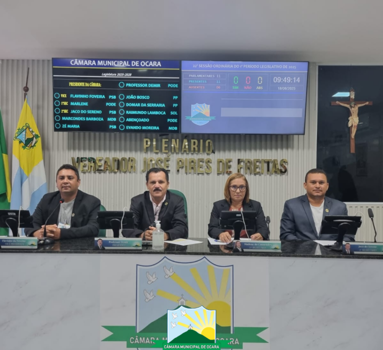 22ª Sessão Ordinária de 2025