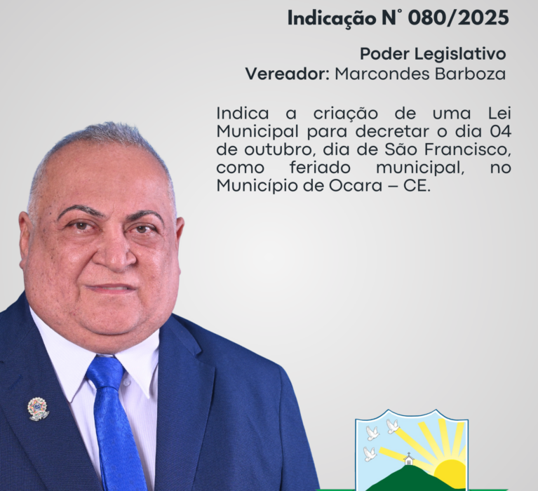 Indicação Nº 080/2025