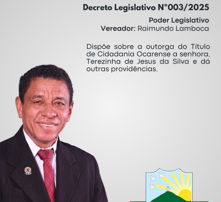 Decreto Legislativo Nº003/2025