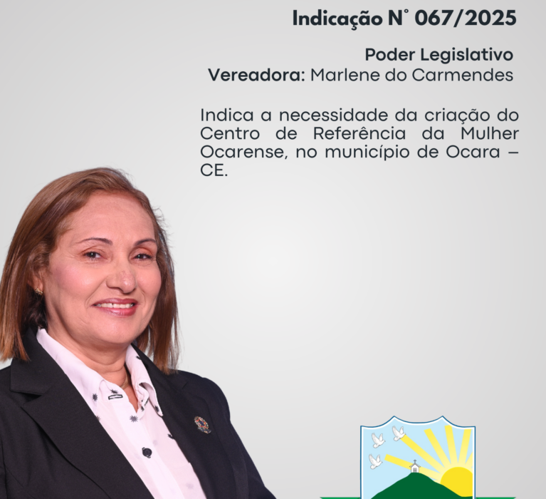 Indicação Nº 067/2025