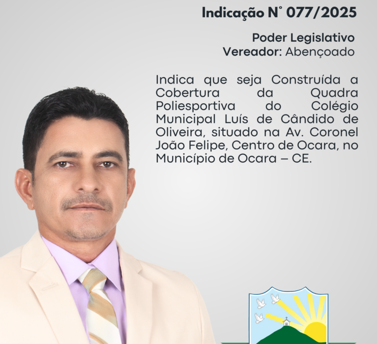 Indicação Nº 077/2025
