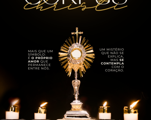 ✨ Solenidade de Corpus Christi ✨