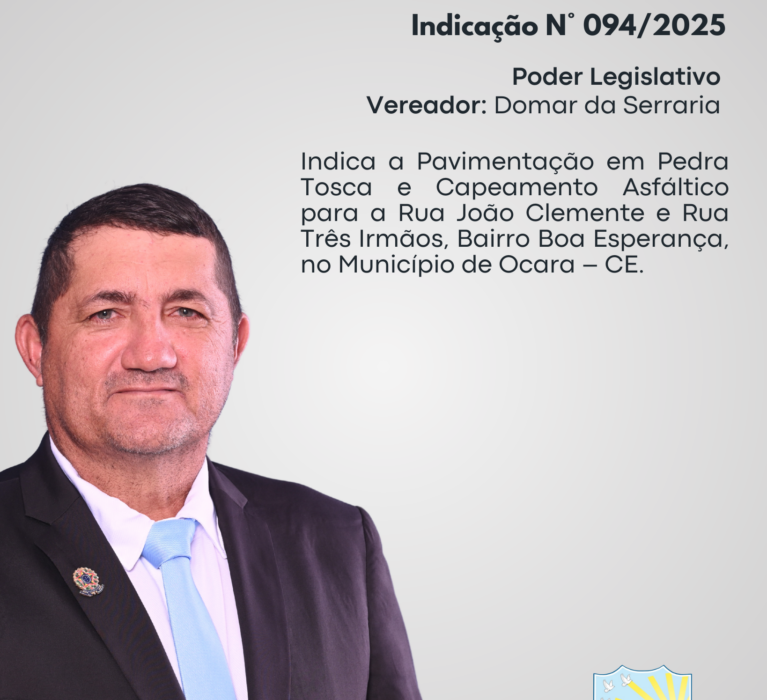 Indicação Nº 094/2025