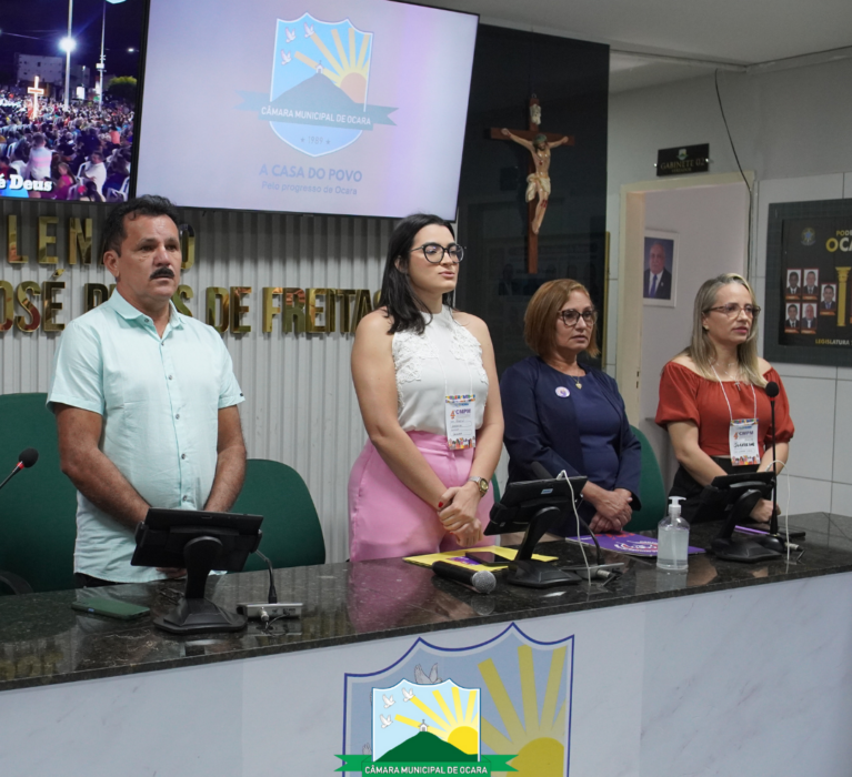 📣 A Câmara Municipal de Ocara sediou a 4ª Conferência Municipal de Políticas para as Mulheres!