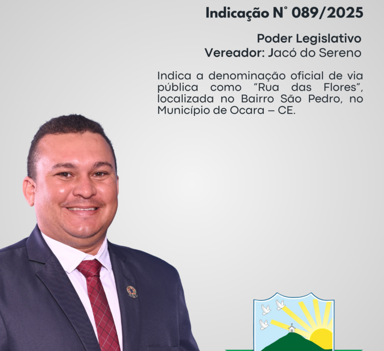 Indicação Nº 089/2025