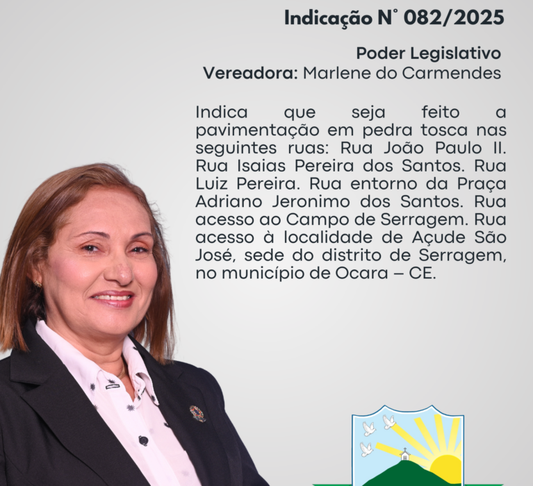 Indicação Nº 082/2025