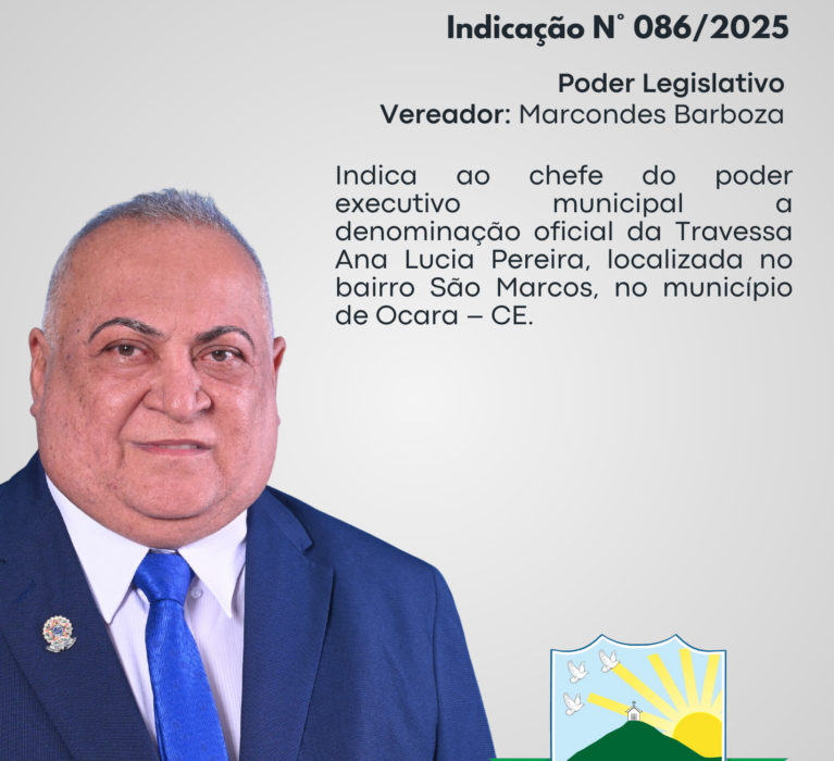 Indicação Nº 086/2025