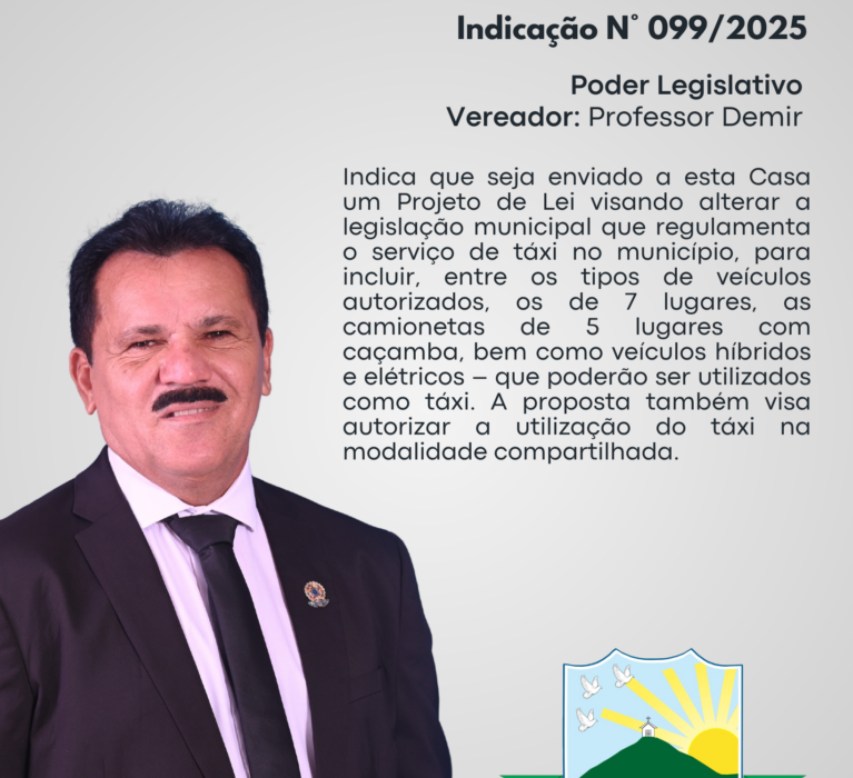 Indicação Nº 099/2025