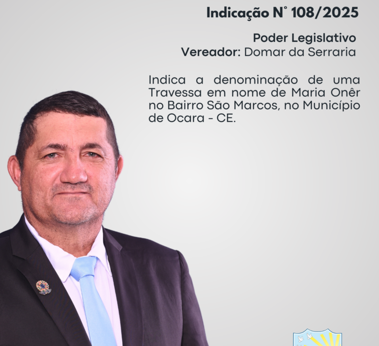Indicação Nº 108/2025