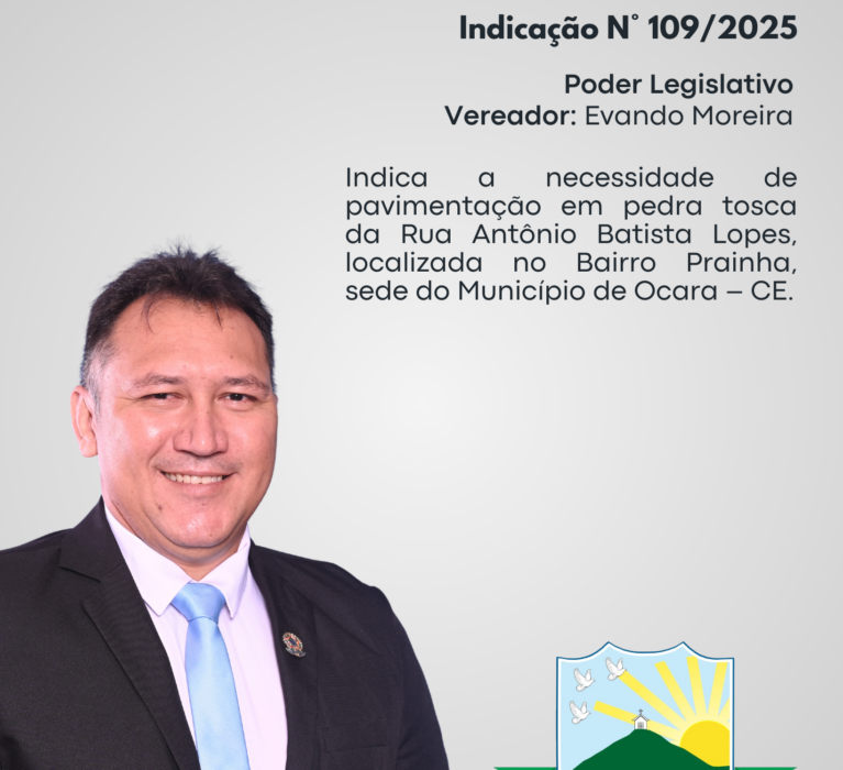 Indicação Nº 109/2025