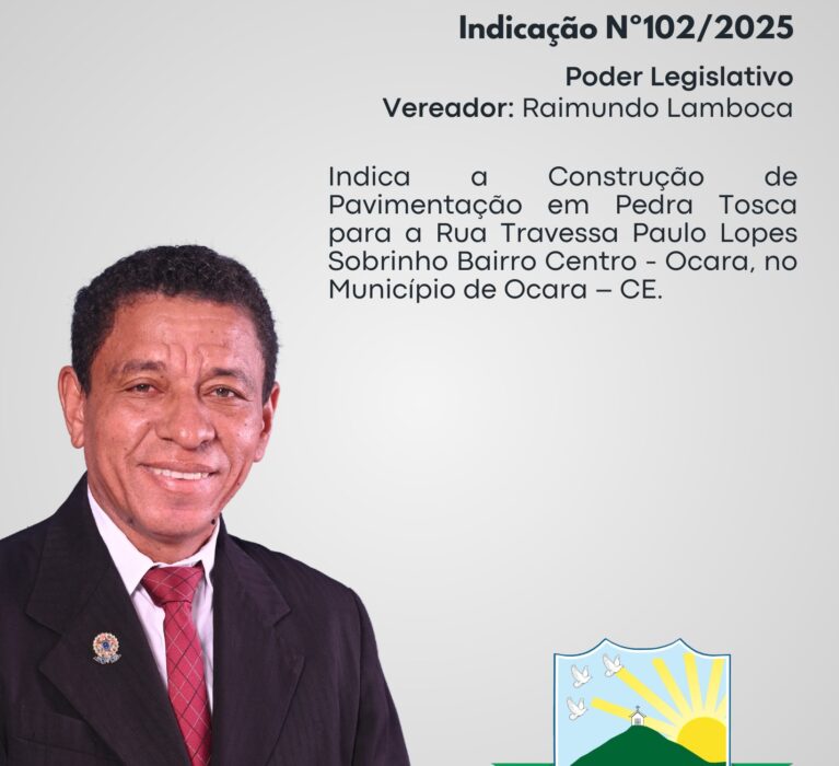 Indicação Nº 102/2025