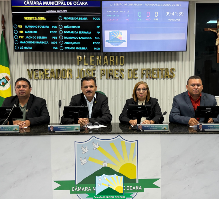 37ª Sessão Ordinária de 2025