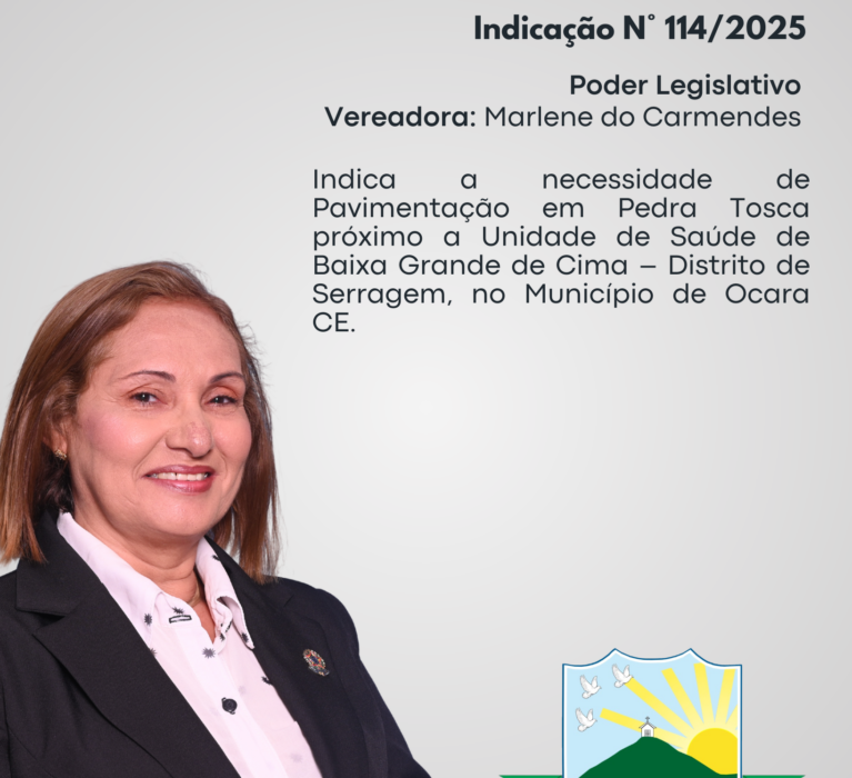 Indicação Nº 114/2025
