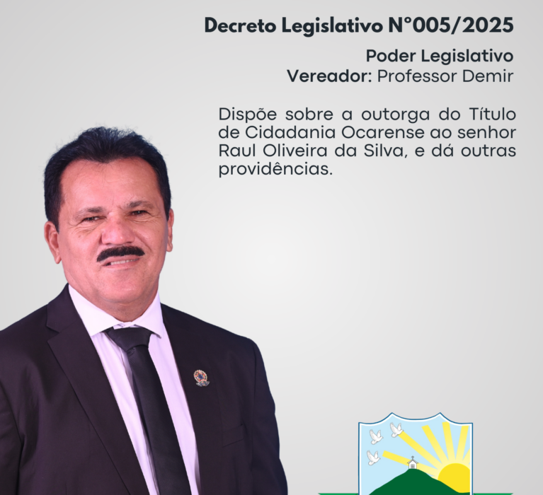 Decreto Legislativo Nº005/2025