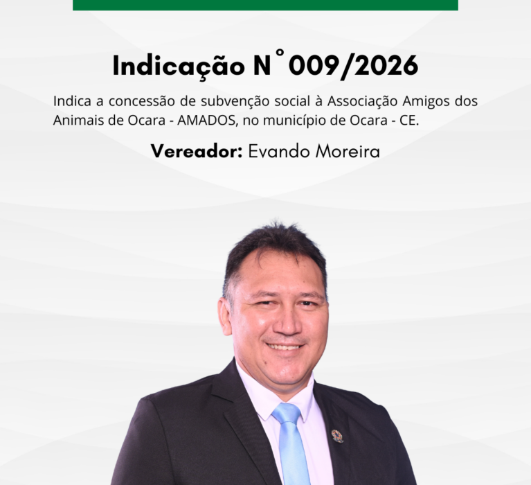 Indicação N° 009/2026