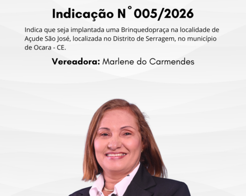 Indicação N° 005/2026