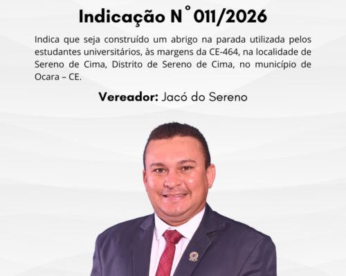 Indicação N° 011/2026