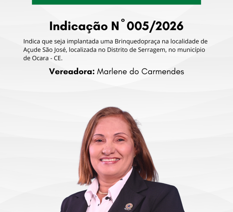 Indicação N° 005/2026