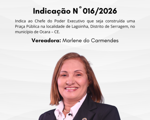 Indicação N° 016/2026