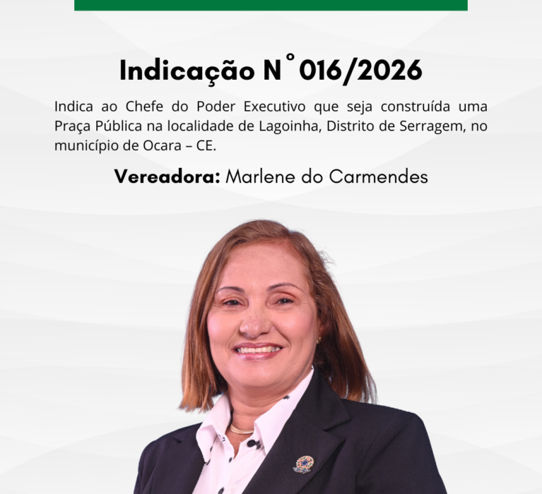Indicação N° 016/2026
