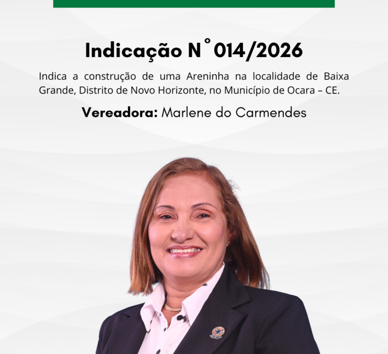 Indicação N° 014/2026