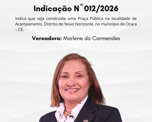 Indicação N° 012/2026