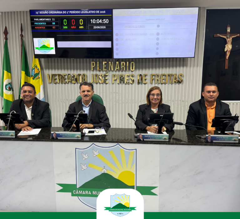 23ª Sessão Ordinária de 2026